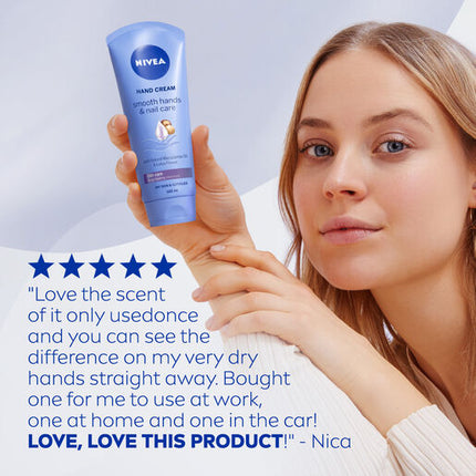 Nivea Smooth Hands & Nail Care Cream 100ml