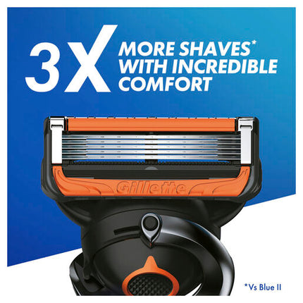 Gillette Fusion Proglide Power Razor + 1 Blade Refills