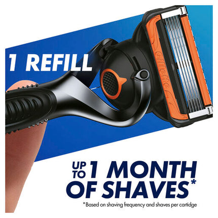 Gillette Fusion Proglide Power Razor + 1 Blade Refills