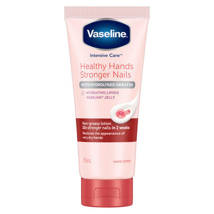 Vaseline Intensive Care Healthy Hands Stronger Nails Hand Cream 75mL