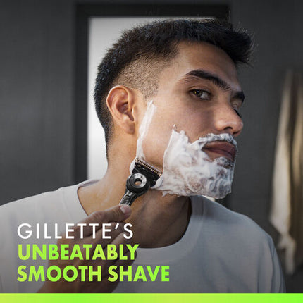 Gillette Labs Exfoliating Razor with Magnetic Stand + 2 Blade Refills