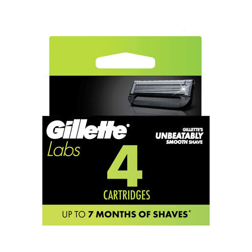 Gillette Labs Razor Blades Cartridges 4 Pack