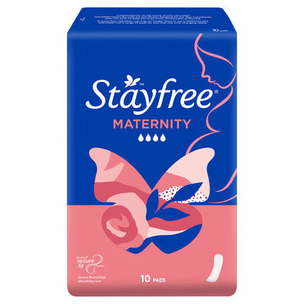 Stayfree Maternity No Wings 10 Pads