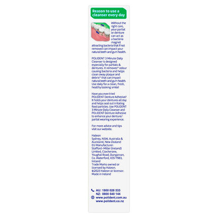 Polident 3 Minute Daily Cleanser 36 Tablets