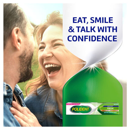 Polident Denture Adhesive Cream Fresh Mint 60g