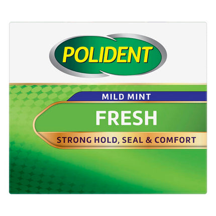 Polident Denture Adhesive Cream Fresh Mint 60g