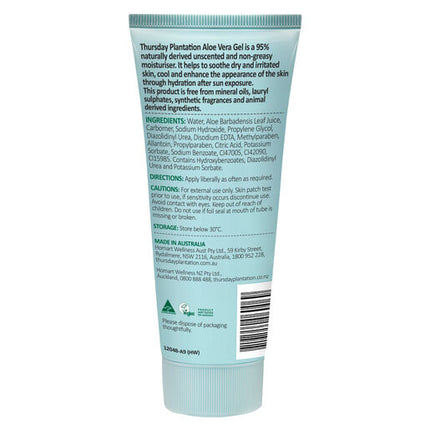 Thursday Plantation Aloe Vera Gel 100g