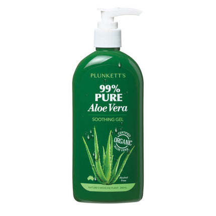Plunkett's 99% Pure Aloe Vera Soothing Gel 240ml