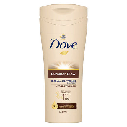 Dove Body Lotion Medium To Dark Skin 400mL
