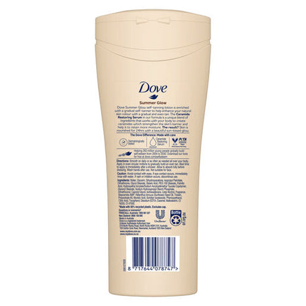 Dove Body Lotion Medium To Dark Skin 400mL