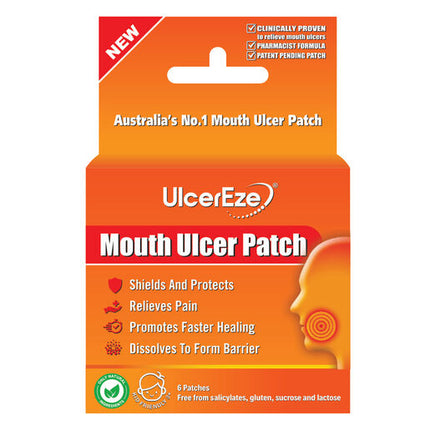 UlcerEze Mouth Ulcer Patch 6 Patches