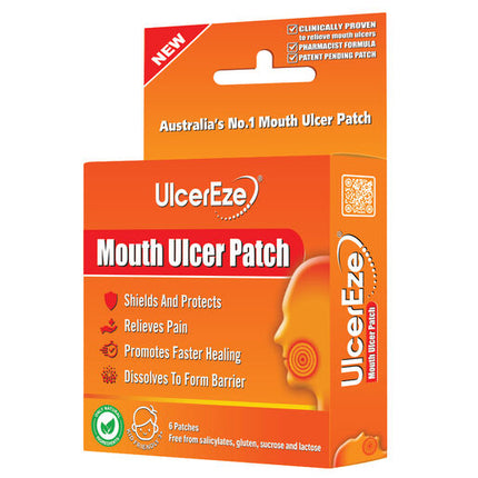 UlcerEze Mouth Ulcer Patch 6 Patches