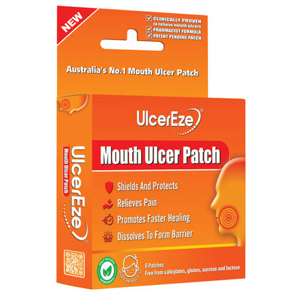 UlcerEze Mouth Ulcer Patch 6 Patches