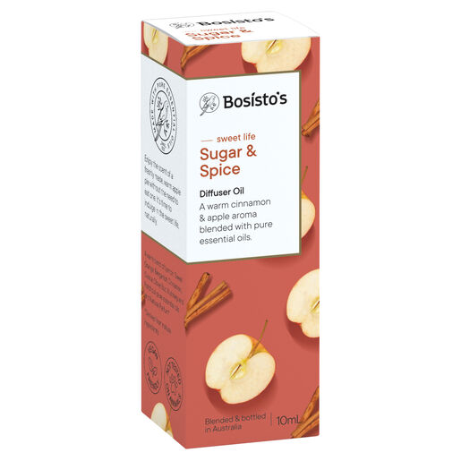 Bosisto's Sweet Life Sugar & Spice Diffuser Oil 10ml