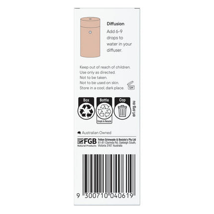 Bosisto's Sweet Life Sugar & Spice Diffuser Oil 10ml