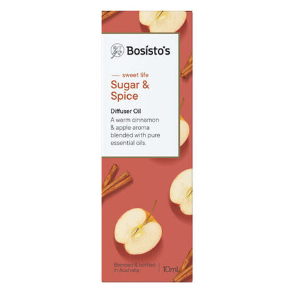 Bosisto's Sweet Life Sugar & Spice Diffuser Oil 10ml