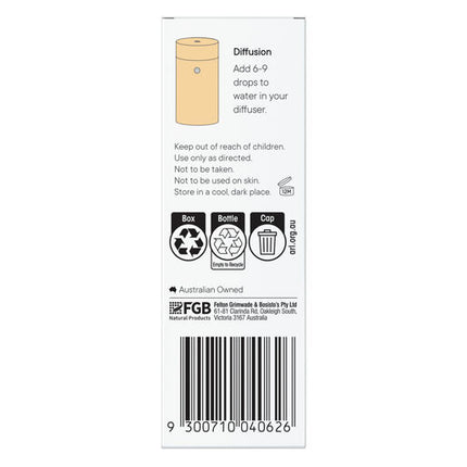 Bosisto's Sweet Life Passion Punch Diffuser Oil 10ml