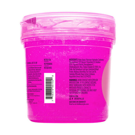 Eco Style Professional Styling Gel Curl & Wave Firm Hold Pink 473ml