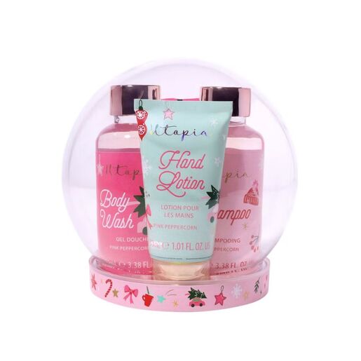 The Kind Edit Co. Utopia Festive Globe Body Care Gift Set