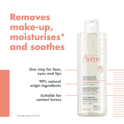 Avène Essential Care Micellar Water 400ml