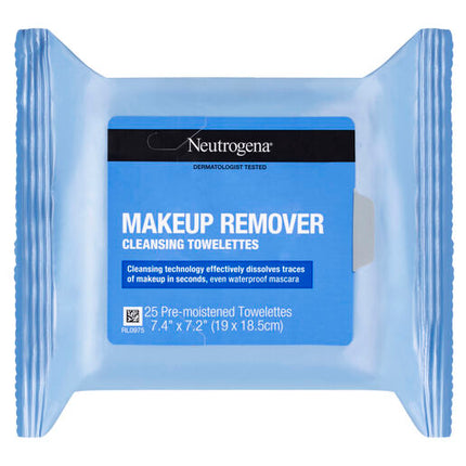 Neutrogena Makeup Remover Cleansing Towelettes Refill 25 Pack