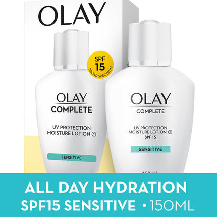 Olay Complete UV Protection Moisture Lotion Sensitive Spf 15 150 mL