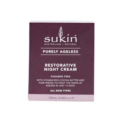 Sukin Purely Ageless Restorative Night Cream 120mL