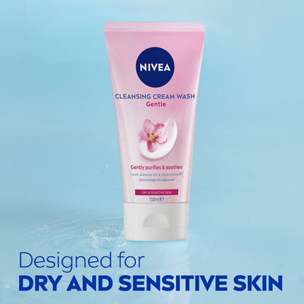 Nivea Daily Essentials Gentle Cleansing Cream Wash 150mL