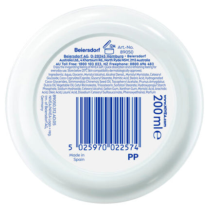 Nivea Soft Moisturising Cream with Vitamin E & Jojoba Oil 200mL