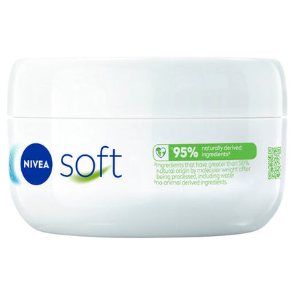 Nivea Soft Moisturising Cream with Vitamin E & Jojoba Oil 200mL