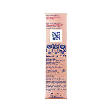 Nivea Cellular Expert Lift 3-Zone Lifting Serum 30ml