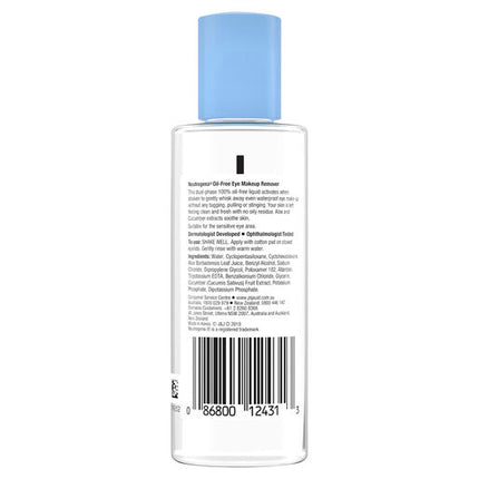 Neutrogena Oil-Free Eye Make-Up Remover 112 mL