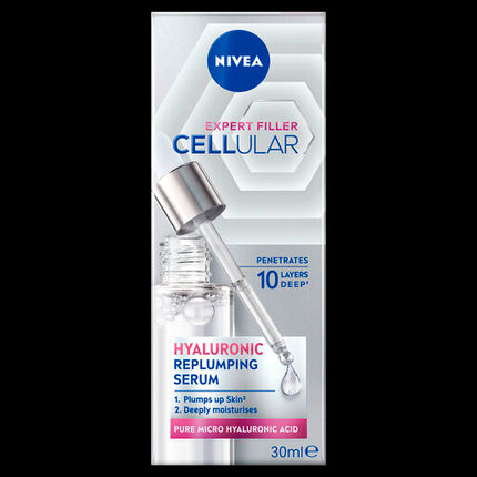 Nivea Cellular Filler Expert Replumping Hyaluronic Serum 30ml