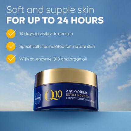 Nivea Q10 Power Mature Night Cream 50mL