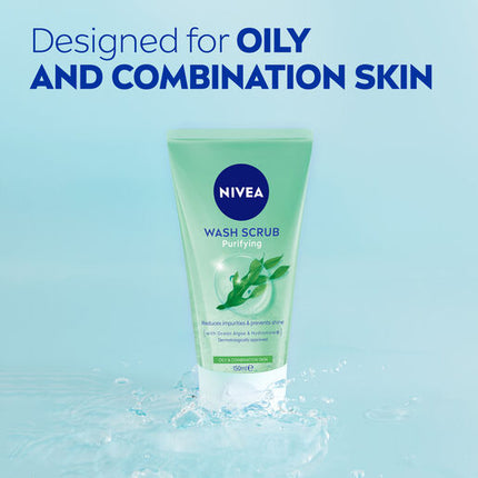 Nivea Visage 2 In 1 Wash And Scrub Daily Essentials 150mL