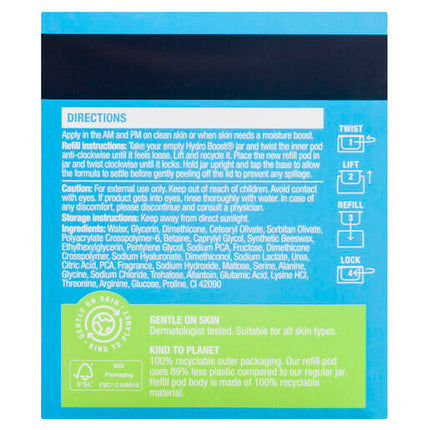 Neutrogena Hydro Boost Hyaluronic Acid Water Gel Refill