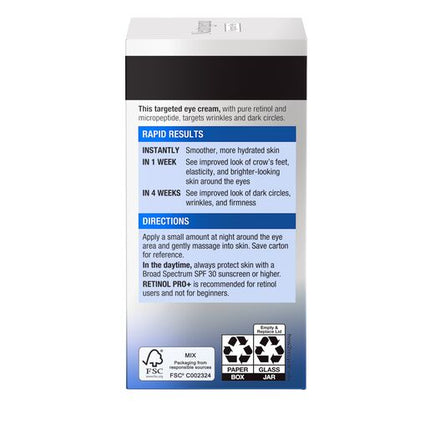 Neutrogena Rapid Wrinkle Repair Retinol Pro+ Eye Cream