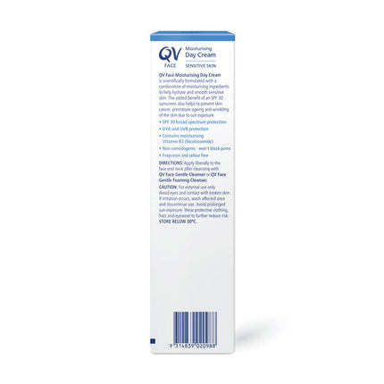 Ego QV Face Moisturising Day Cream SPF30 125g