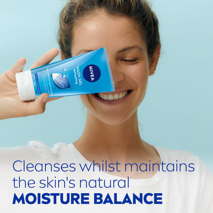 Nivea Daily Essentials Refreshing Facial Wash Gel 150mL