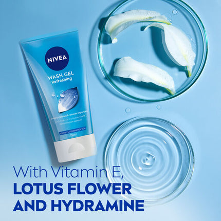 Nivea Daily Essentials Refreshing Facial Wash Gel 150mL
