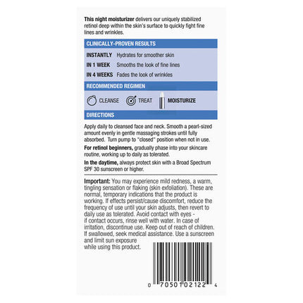 Neutrogena Rapid Wrinkle Repair Anti-Ageing Moisturiser Night 29mL