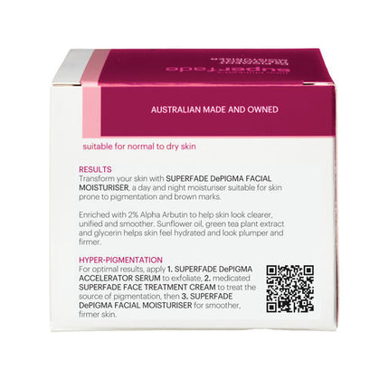 John Plunkett's SuperFade De Pigment Treatment Moisturiser