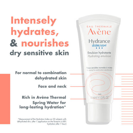 Avene Hydrance Light Hydrating Emulsion 40mL