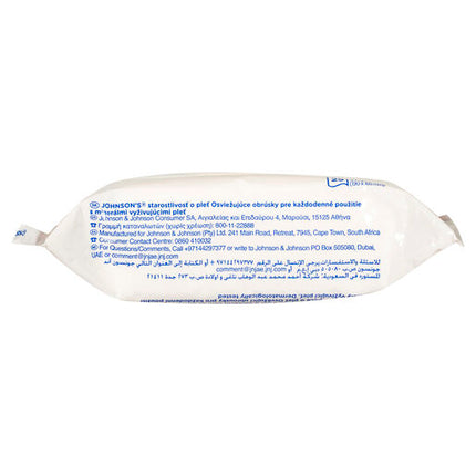 Johnson's Facial Cleansing Wipes Refreshing 25 (Pink)