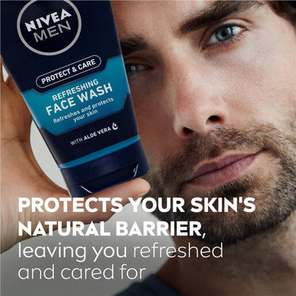 Nivea Men Protect & Care Refreshing Face Wash 150Ml