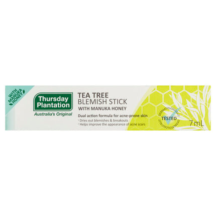 Thursday Plantation Tea Tree Blemish Stick With Manuka Honey 7mL