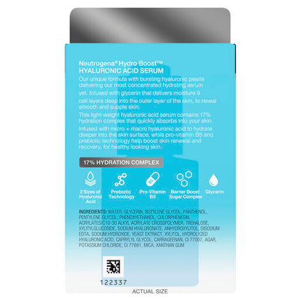 Neutrogena Hydro Boost Hyaluronic Acid Serum 30ml