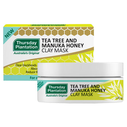 Thursday Plantation Tea Tree and Manuka Honey Clay Mask 100g