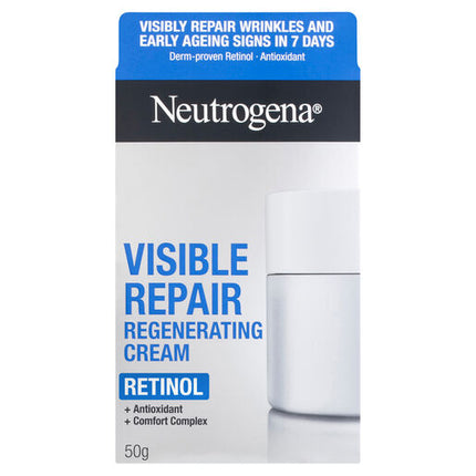 Neutrogena Visible Repair Retinol Regenerating Cream 50g