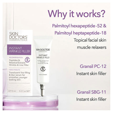 Skin Doctor Instant Wrinkle Filler 10mL